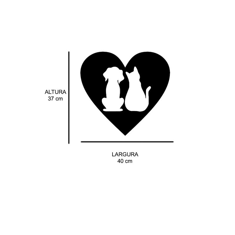 ps decor cachorro e gato no coracao 40 37