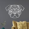 ps decor pug branco