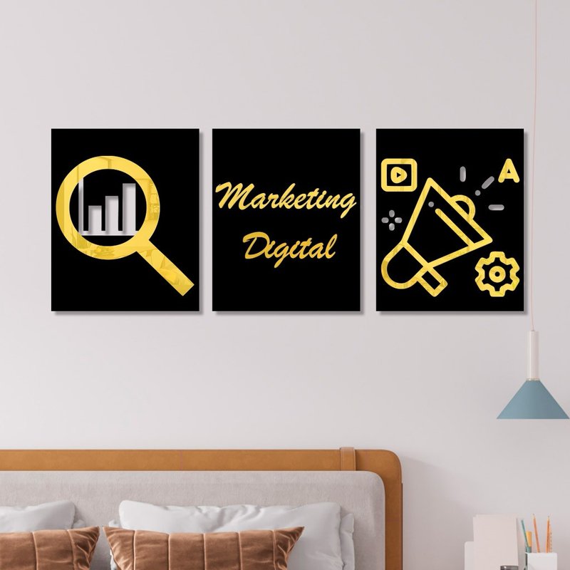 ps decor marketing digital dourado