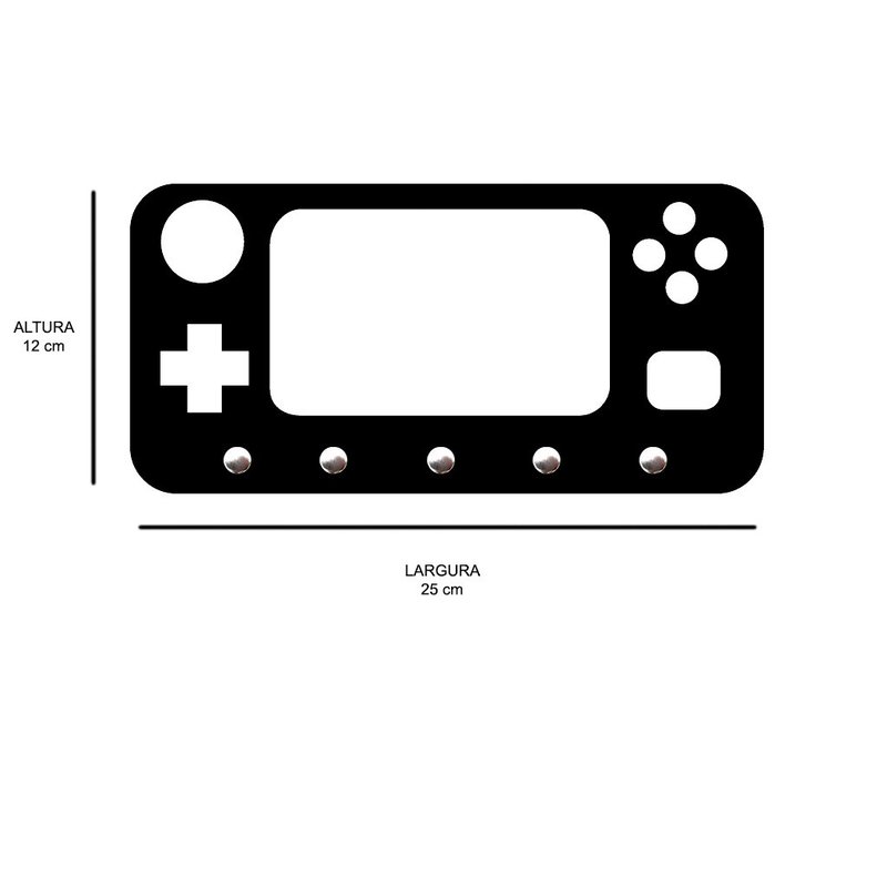 ps decor gamer preto 532 tamanho