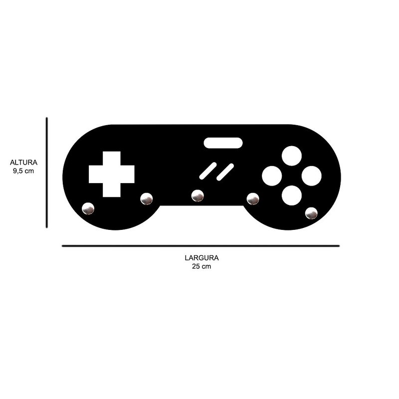 ps decor gamer preto 533 tamanho